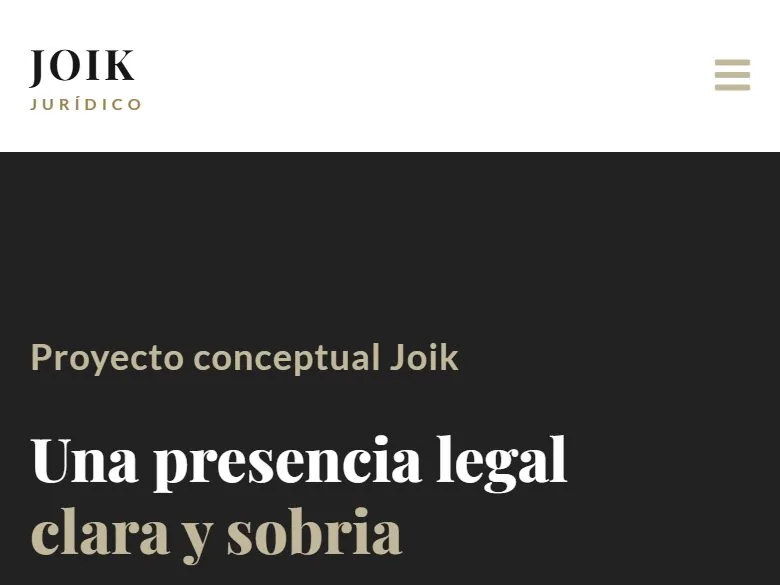 Concepto jurídico visto en un teléfono